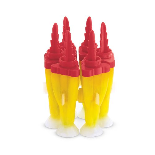 [837442-O] Set de 6 Moldes para paletas Cohete (Outlet) - Cuisipro