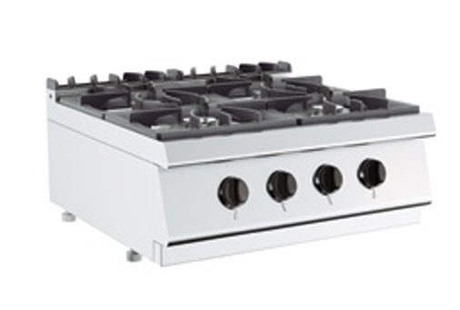 [G7K200G-S] Estufa a gas de 4 quemadores de sobremesa - Kusina