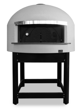 [FRNAPO-G120] Horno fijo a gas propano serie Napoli, Diametro 120 cm blanco con custom logo - Alfa