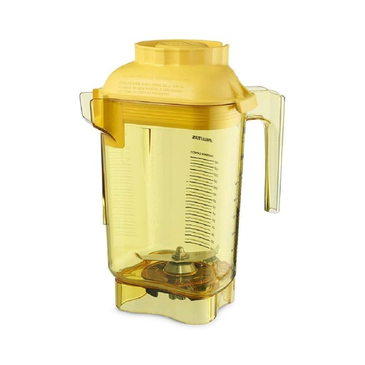 [58985-O] Vaso para licuadora, capacidad 32 oz/0.9 lt, incluye cuchilla y tapa, color amarillo Outlet - Vitamix