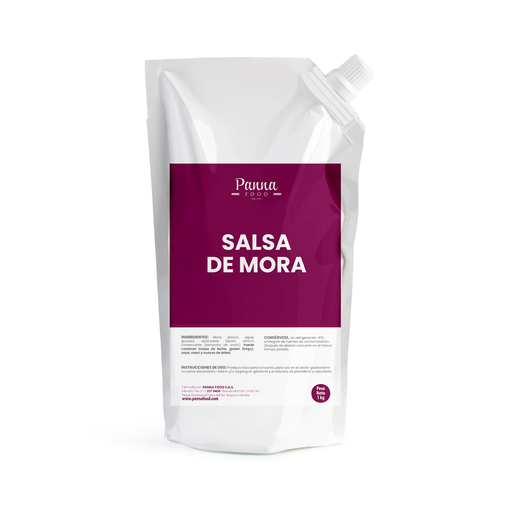 [PT83-1810K-MD] Salsa de Mora x 1 kg - Panna Food-MD