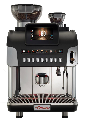 [S60 HQM] Máquina de Café Superautomática S60 con 3 molinos, montaleche y smart boiler - La Cimbali
